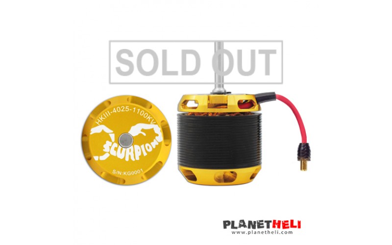 Scorpion HKIV-4025-1100KV Motor